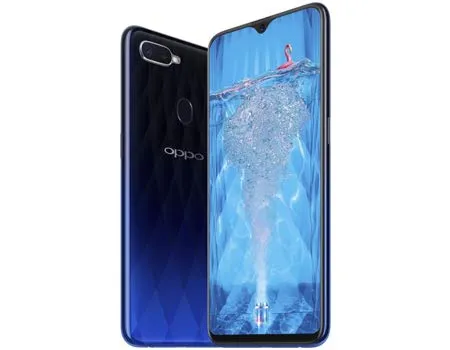 Oppo F9 Dual SIM - 64GB, 4GB, 4G LTE, Blue