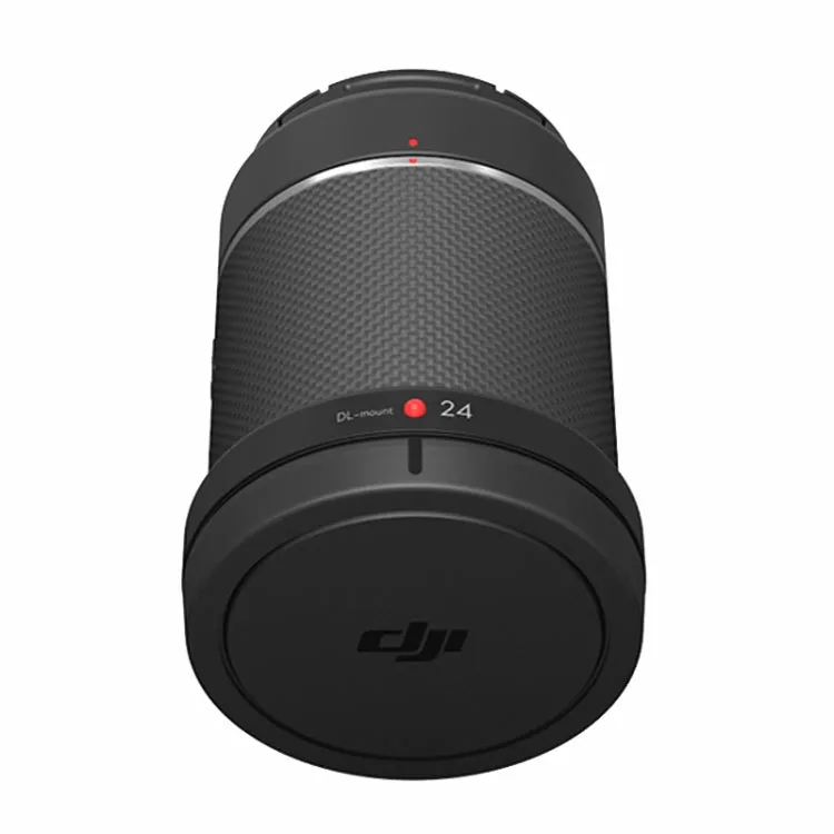 Original DJI DL 24mm F2.8 LS ASPH Lens for Zenmuse X7 / X9-8K Air / X9-8K Air PTZ Camera(Black)