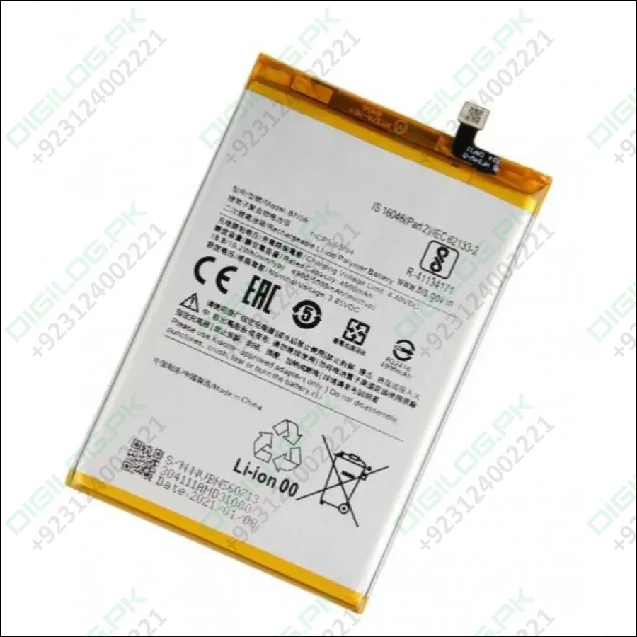 Original Xiaomi Redmi 9a 9c Poco M2 Pro Battery Replacement Bn56 Battery With 5000mah Capacity Silver