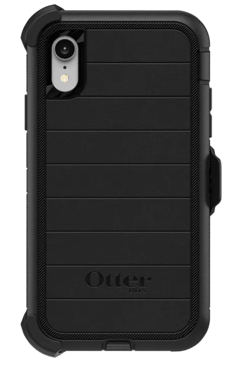 OtterBox Defender  Fitted Hard Shell Case for iPhone XR - Black