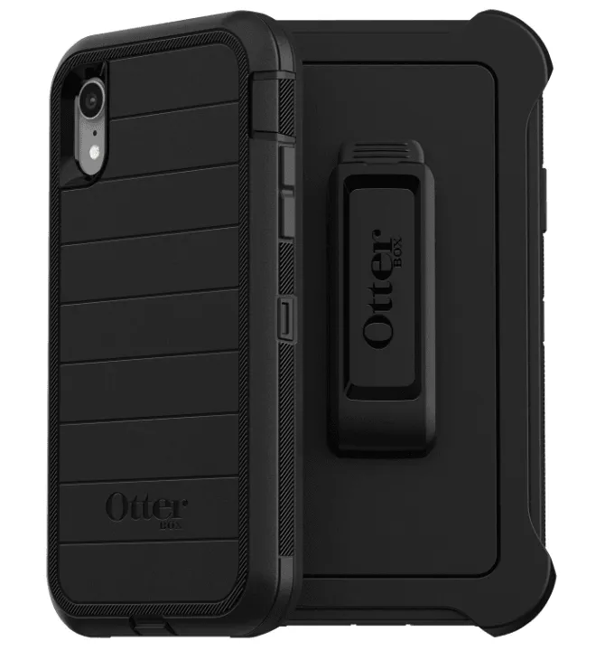 OtterBox Defender  Fitted Hard Shell Case for iPhone XR - Black