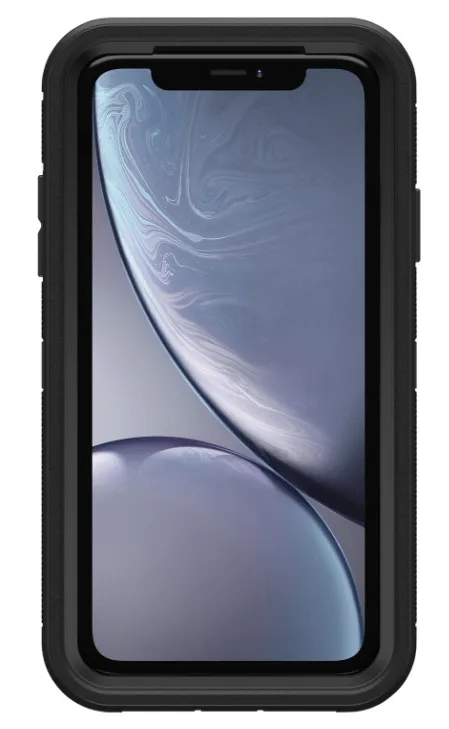 OtterBox Defender  Fitted Hard Shell Case for iPhone XR - Black