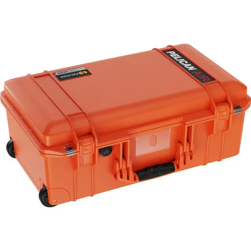 Pelican 1535AirWF Wheeled Carry-On Hard Case with Foam Insert (Orange)