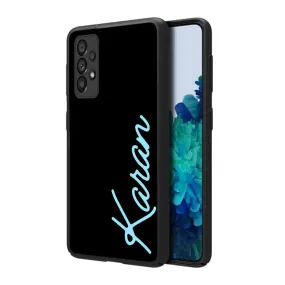 Personalized Samsung A53 Phone Cases With Name Designer Mobile Covers - Neon