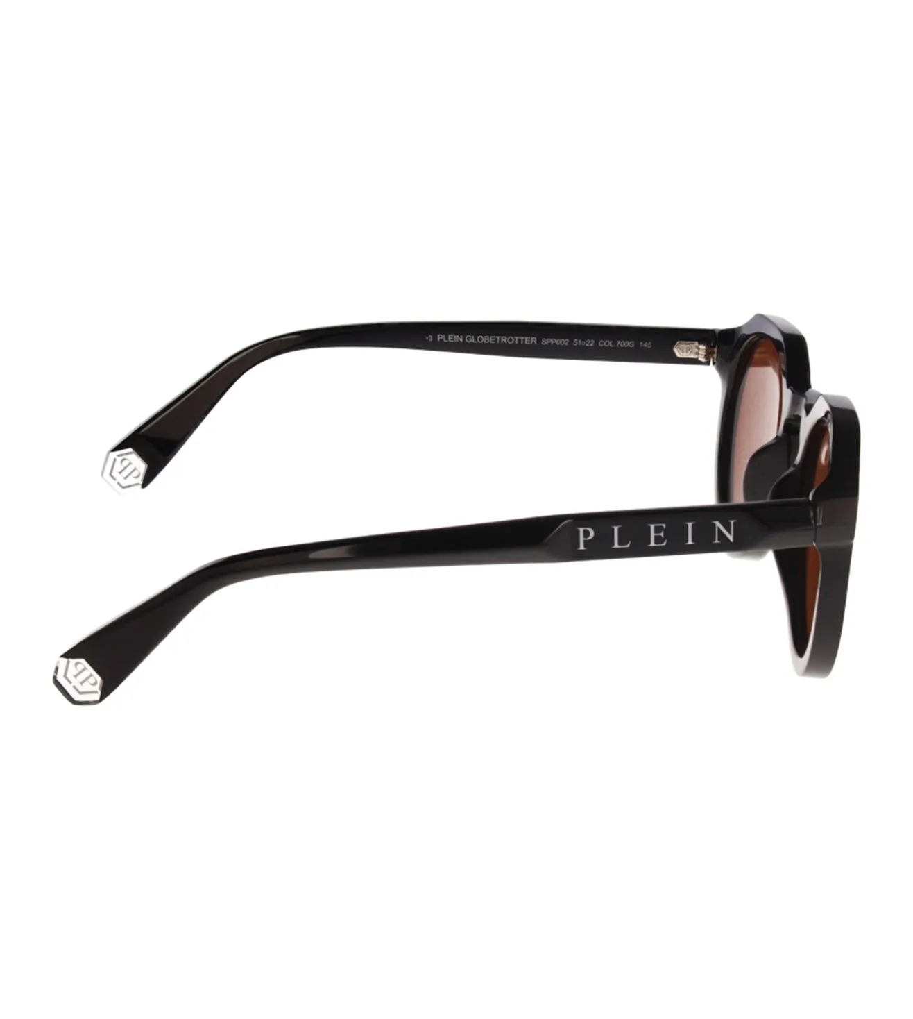 Philipp Plein Men's Gold-mirrored Round Sunglasses