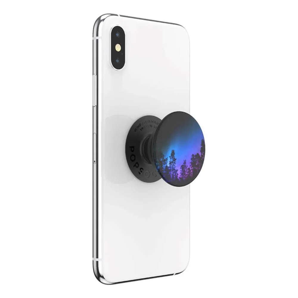 POPSOCKETS PopGrip Aurora Woods Aftageligt Greb m. Standerfunktion