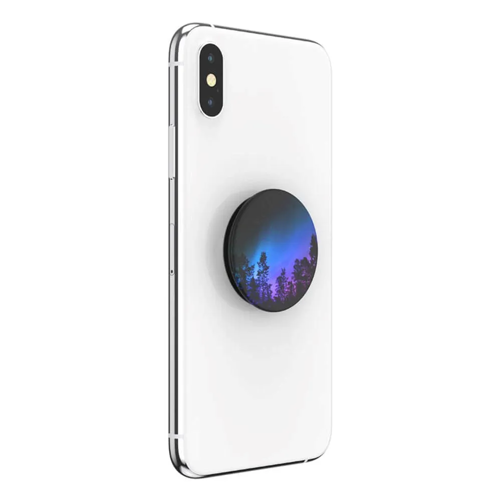 POPSOCKETS PopGrip Aurora Woods Aftageligt Greb m. Standerfunktion