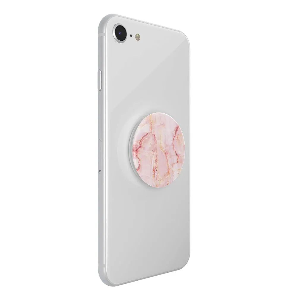 POPSOCKETS PopGrip Rose Marble Aftageligt Greb m. Standerfunktion