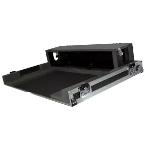 ProX XS-YCL5DHW ATA-300 Flight Style Road Case for Yamaha CL5 Mixer Case with Doghouse and Wheels