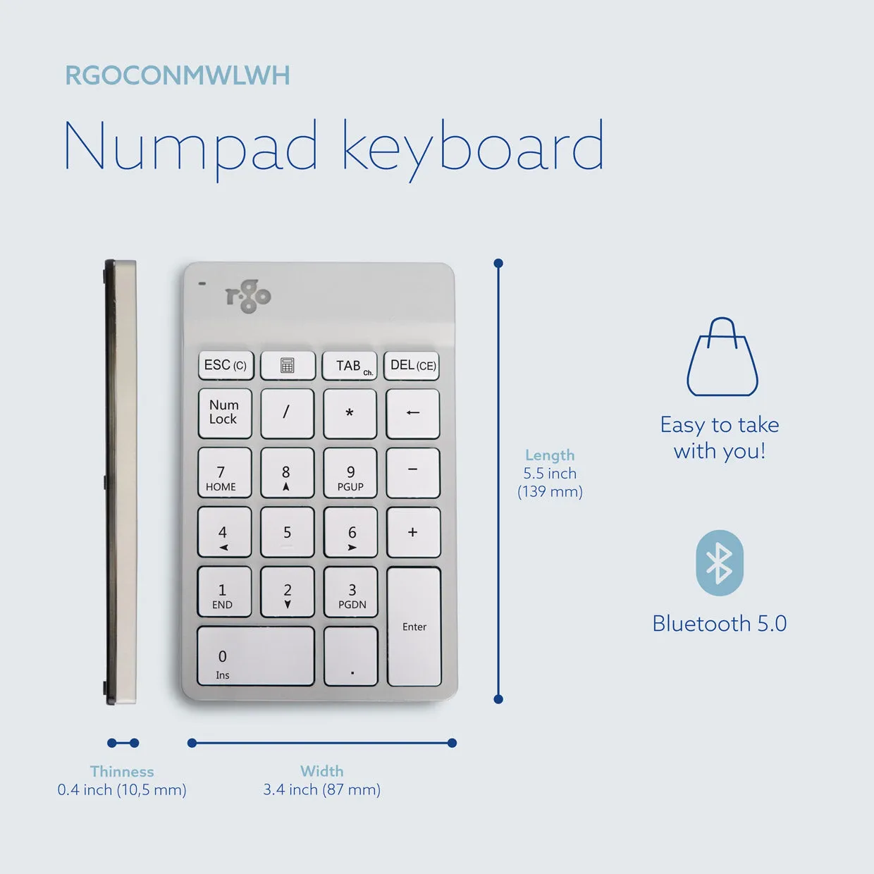 R-Go Numpad Break Keypad