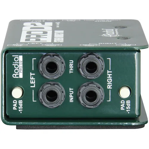 Radial Engineering ProD2 - Stereo Passive Direct Box