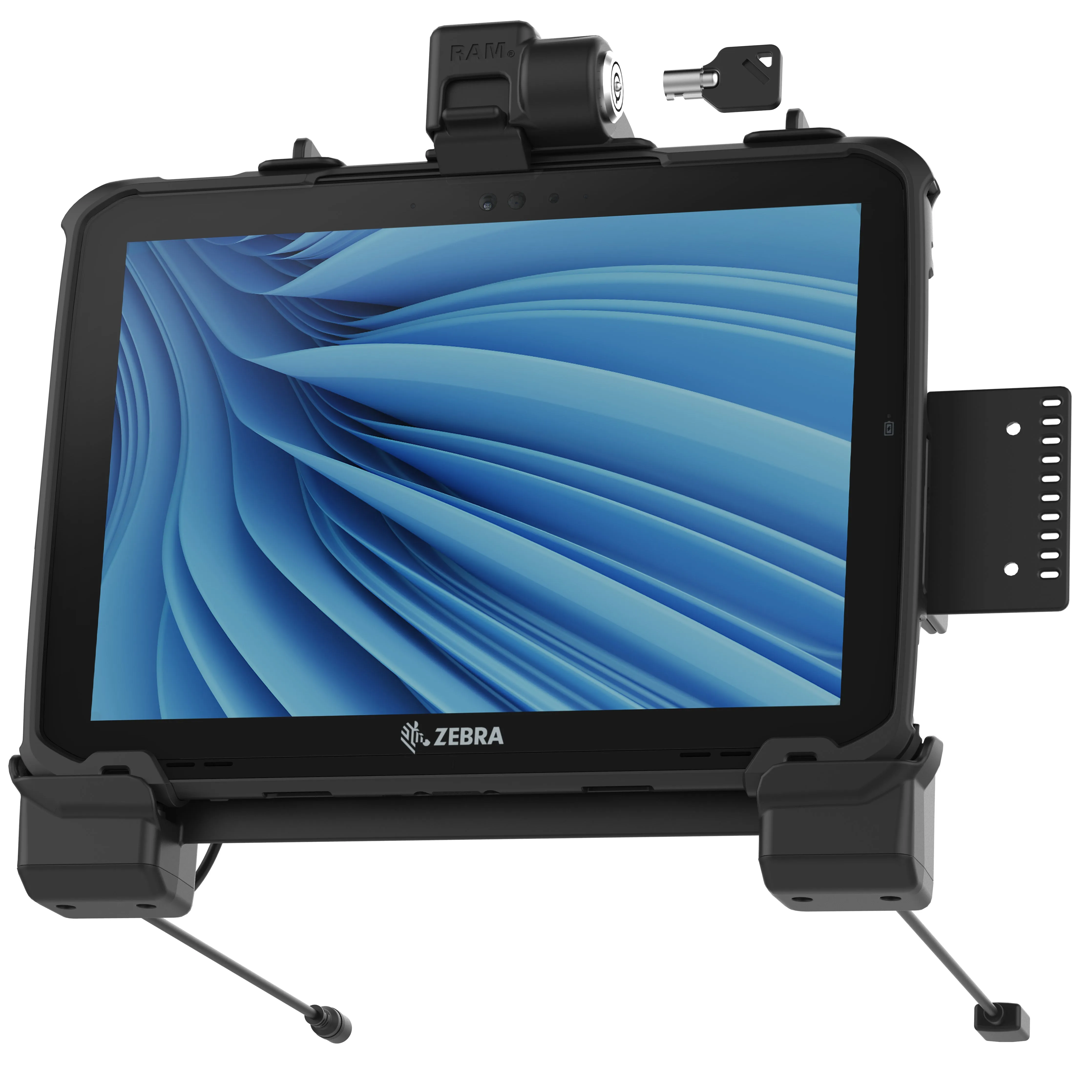 RAM® Power   Data Locking Dock for Zebra ET8x 2-in-1 Tablet