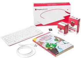 Raspberry Pi 4 Desktop Kit components & packaging, AU (No board)