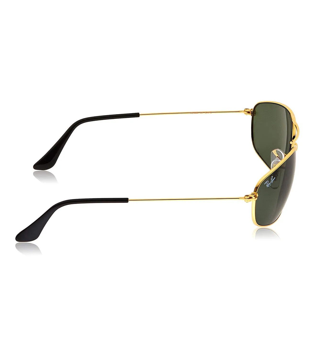 Ray Ban Men's Green Rectangular Sunglasses