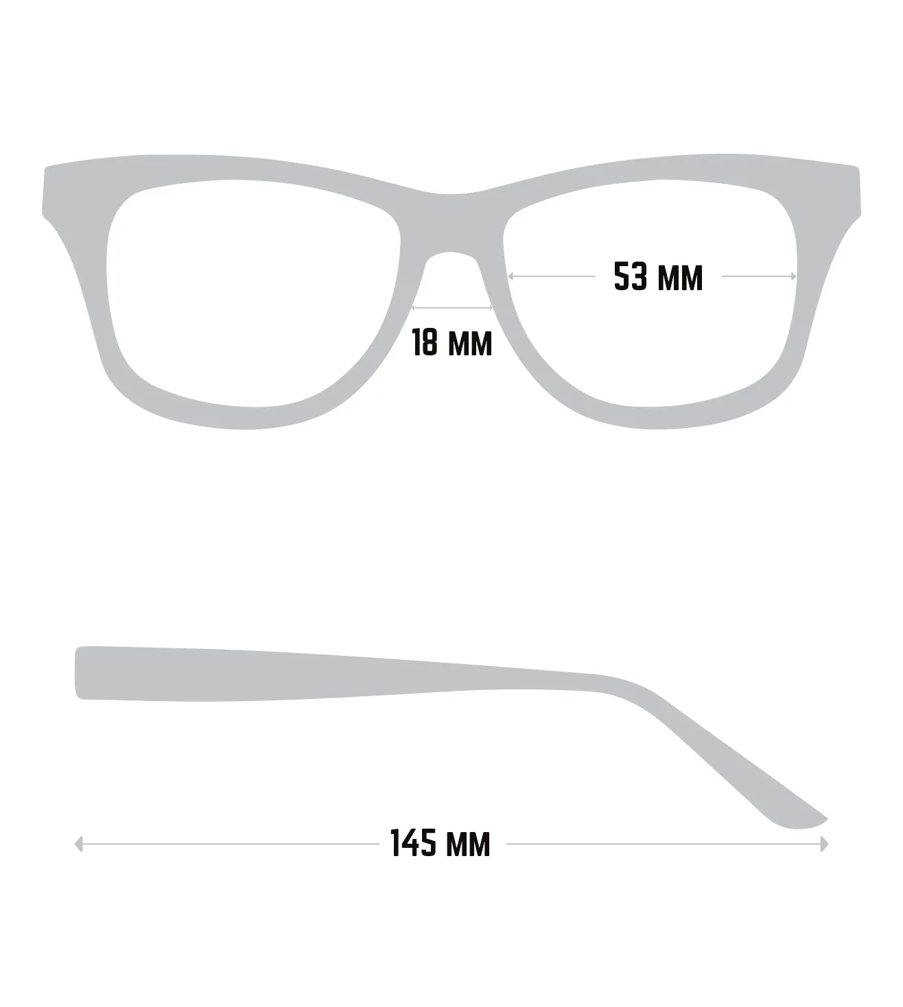 Ray Ban Unisex Black Square Optical Frame