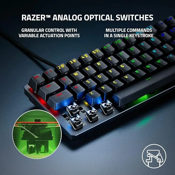 Razer Huntsman Mini - 60% Optical Gaming Keyboard (Linear Red Switch) - FRML Packaging