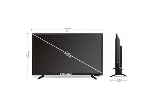 REALKISHO 32 4k ultrafull hd th seriesqled 80(cm)