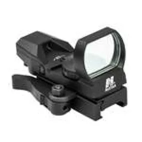 Red Four Reticle Reflex- QR Mount- Black