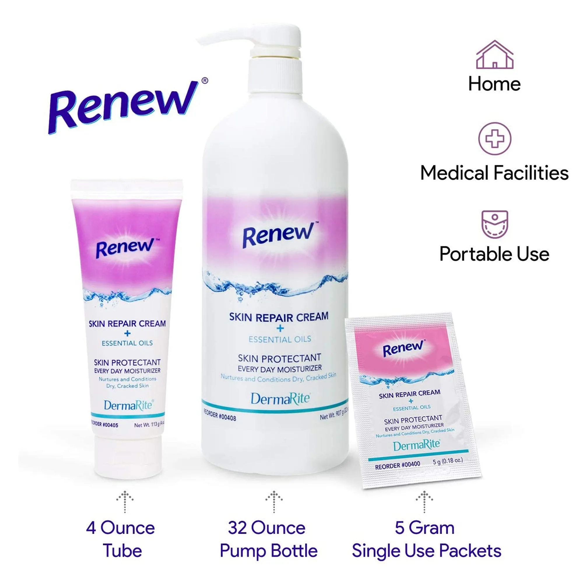 Renew™ Scented Skin Repair Cream, 4 oz. Tube