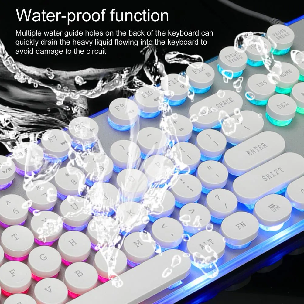 Retro Illuminated Keyboard