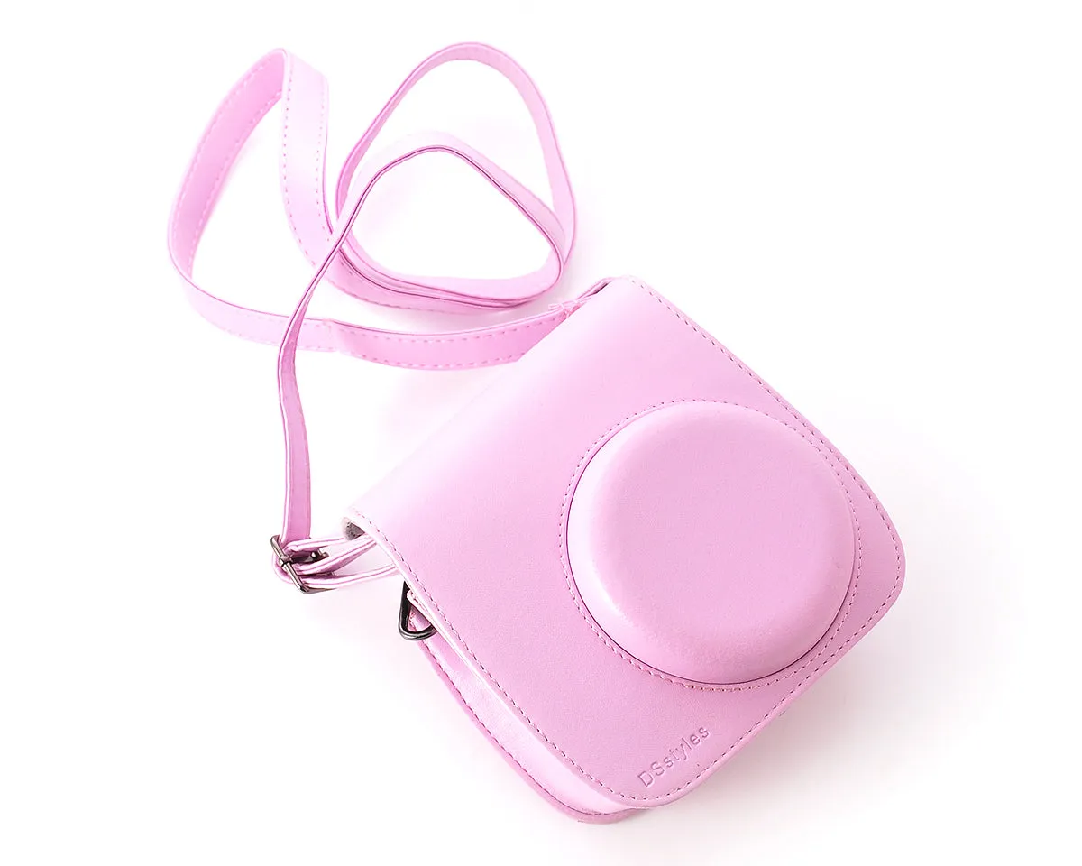 Retro Leather Camera Case for Fujifilm Instax Mini 8