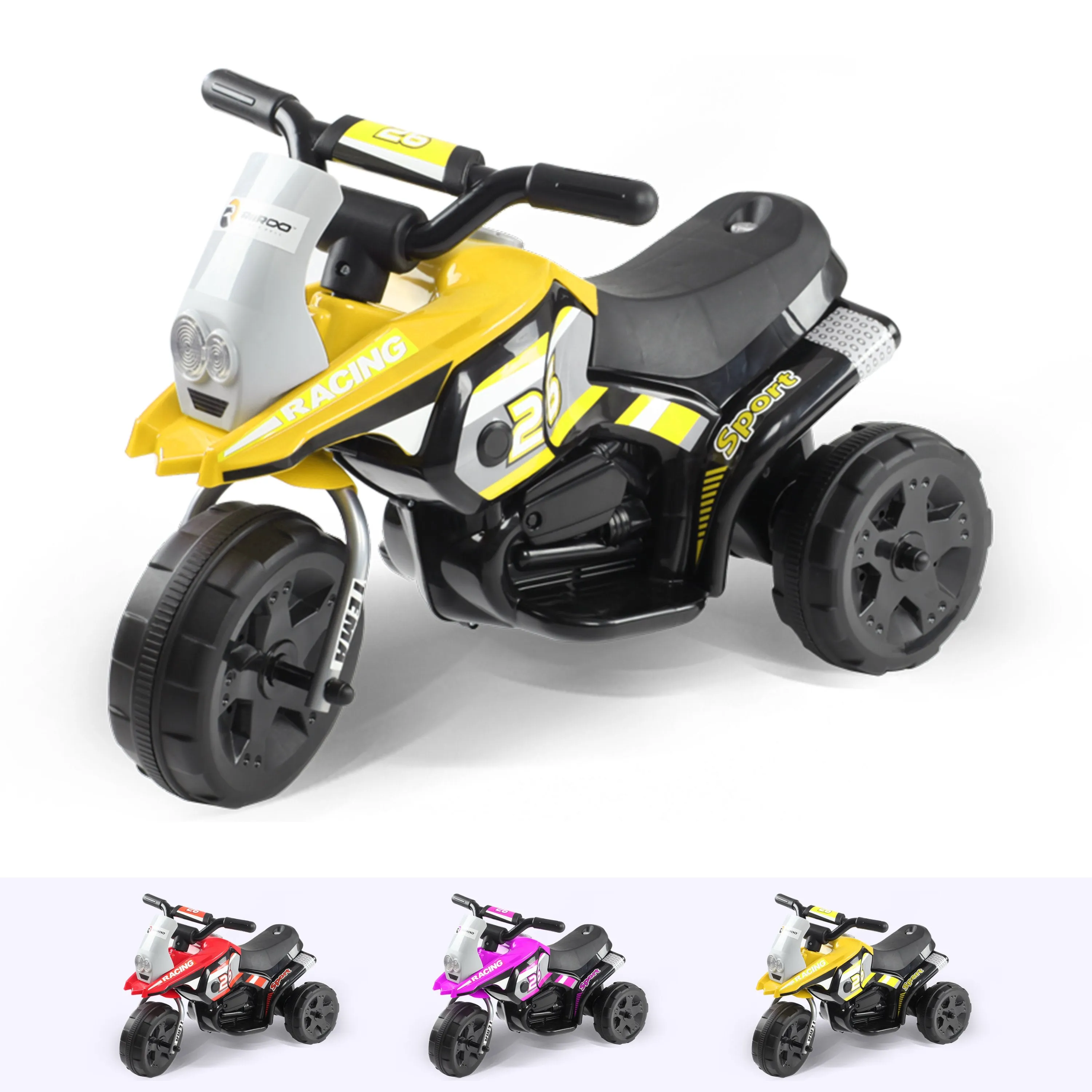 RiiRoo SuperGTX Ride on Motorbike/Trike 6V