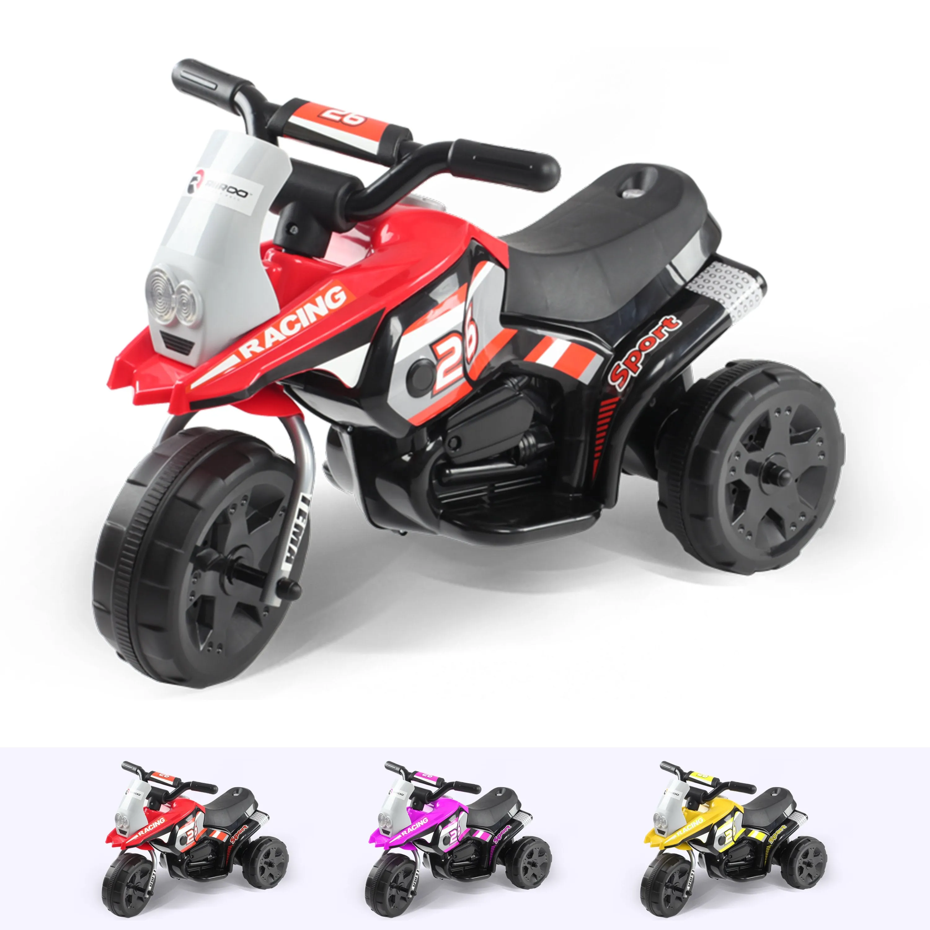 RiiRoo SuperGTX Ride on Motorbike/Trike 6V