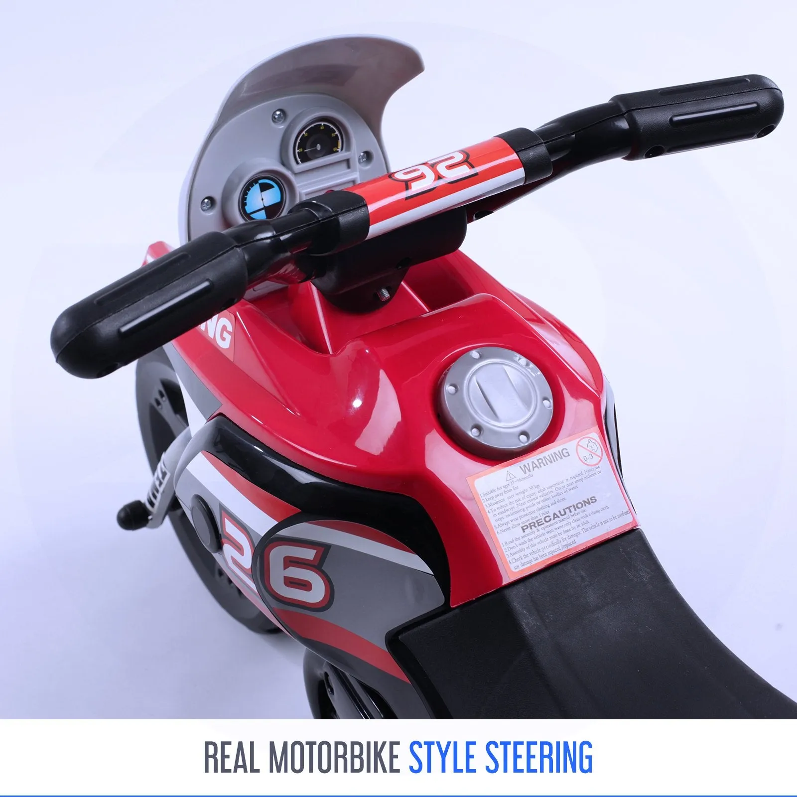 RiiRoo SuperGTX Ride on Motorbike/Trike 6V