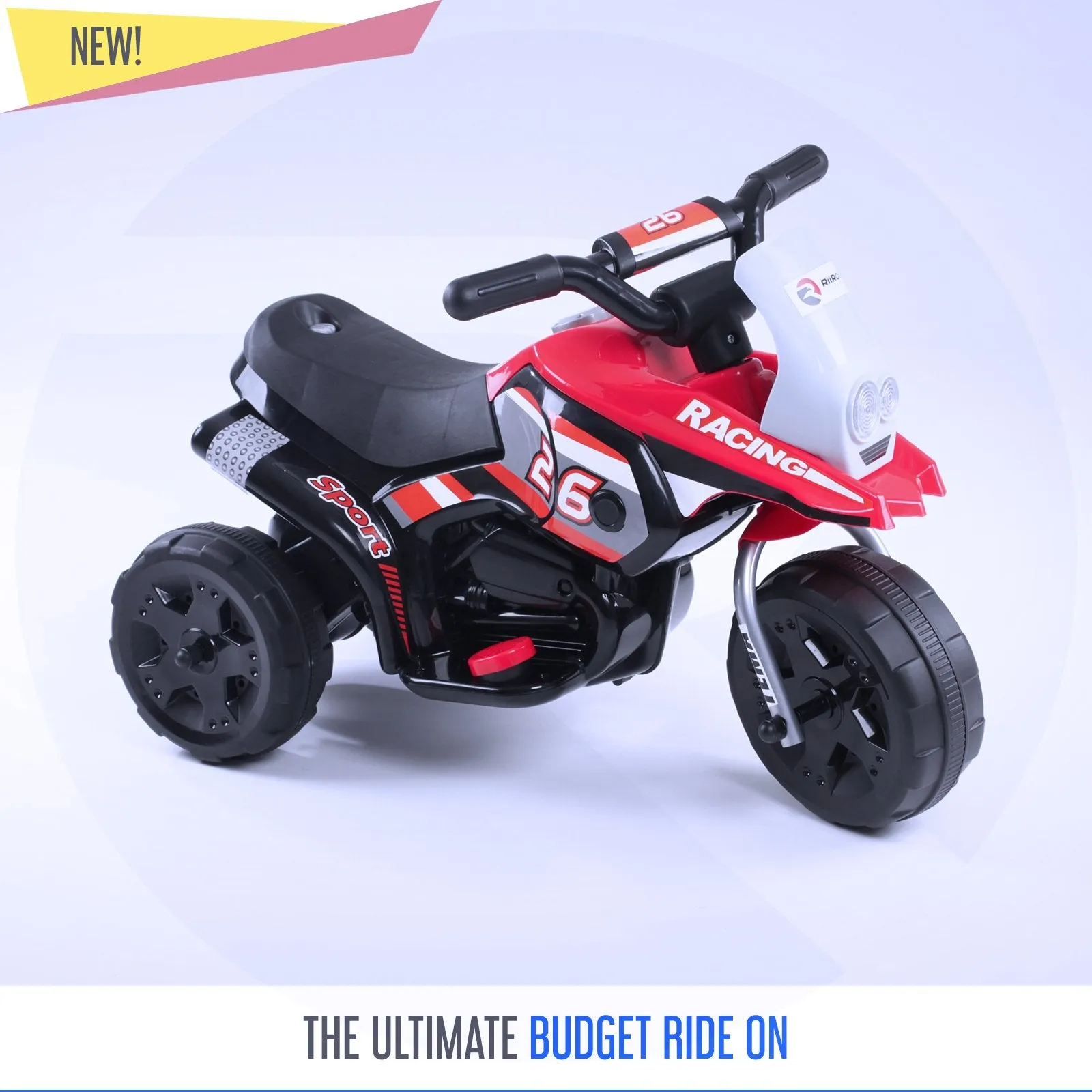 RiiRoo SuperGTX Ride on Motorbike/Trike 6V