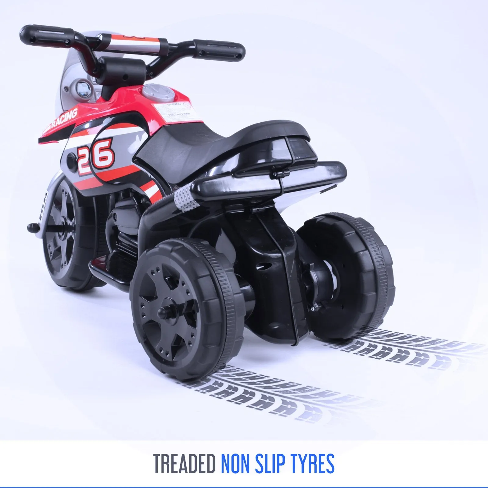 RiiRoo SuperGTX Ride on Motorbike/Trike 6V