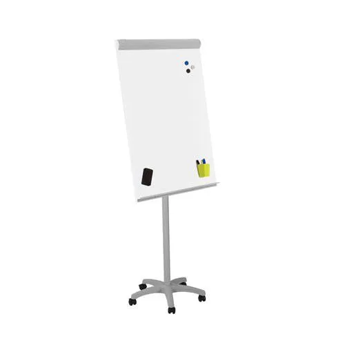 Rocada Mobile Magnetic Flipchart With 1 Arm Model - 616K