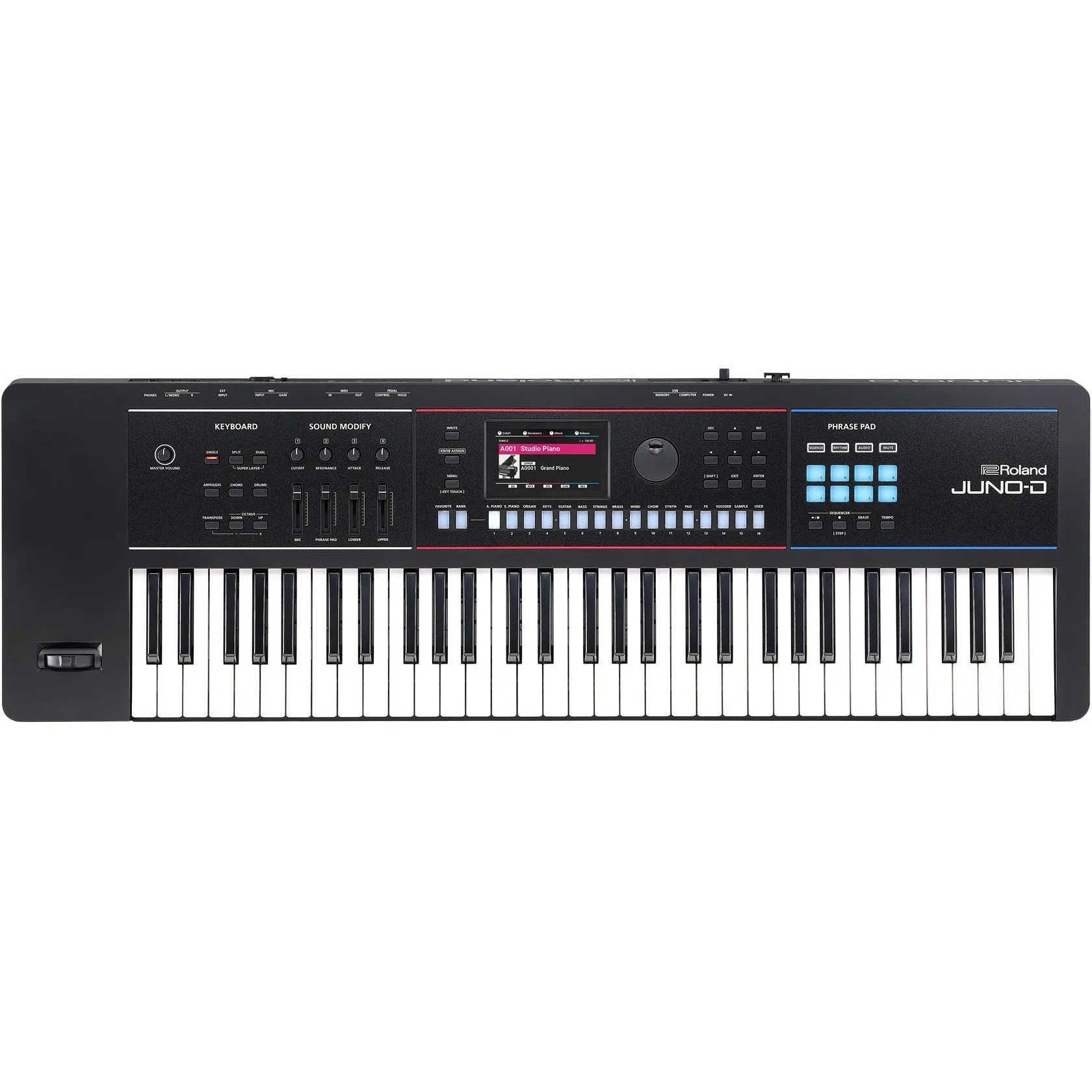 Roland JUNO-D Synthesizer 61 Note