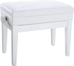 Roland RPB-400 Adjustable Piano Bench in White RPB400WH