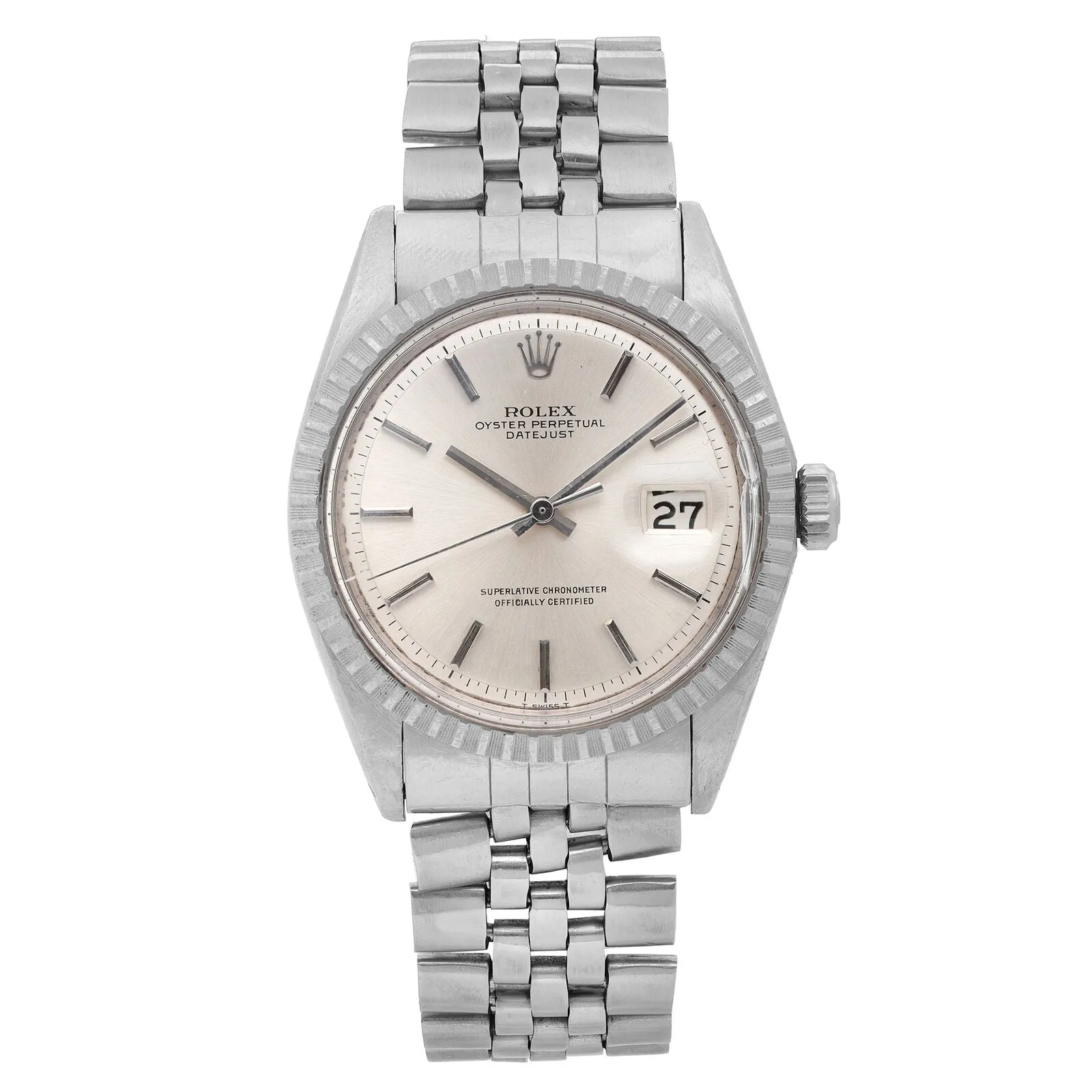 Rolex Datejust  Stainless Steel Silver Dial Automatic Men Watch   TFJ-142508298