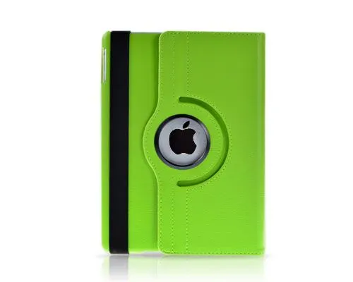 Rotating Series iPad Mini 4 Flip Leather Case - Green