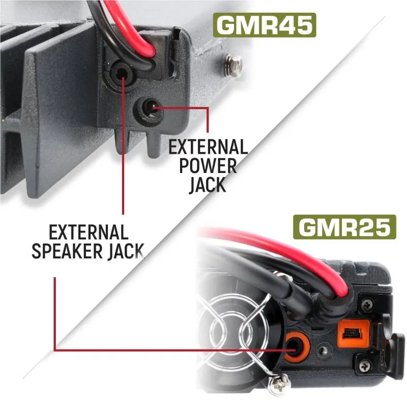 Rugged Radios Ford Bronco Two-Way GMRS Mobile Radio Kit - 45 Watt GMR45