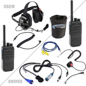 Rugged Radios Off Road Short Course Racing System With UHF RDH Digital Handheld Radios