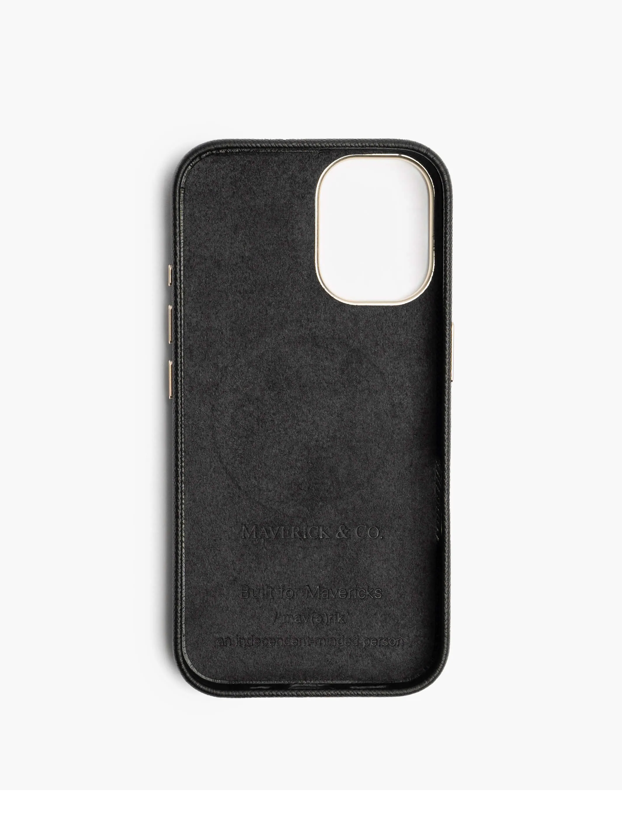 Saffiano Leather Phone Case