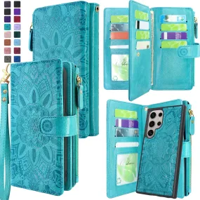 Samsung Galaxy S24 Ultra 5G 6.8  Wallet Leather Case