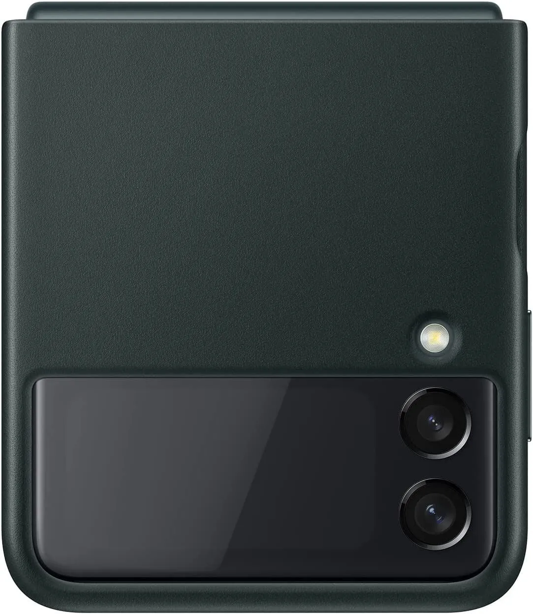 Samsung Galaxy Z Flip 3 Leather Cover Green - EF-VF711LGEGWW