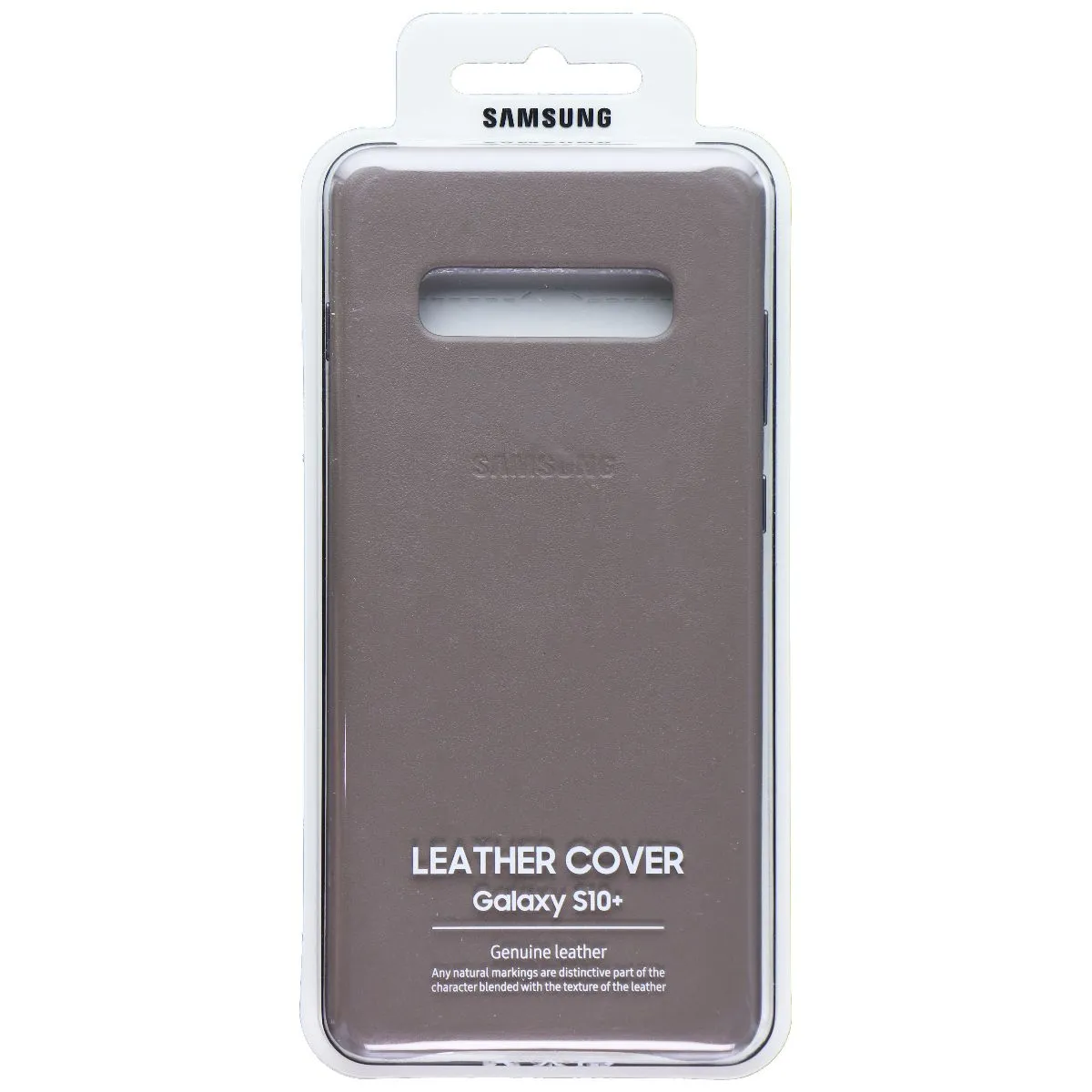 Samsung Official Leather Cover for Samsung Galaxy (S10 ) - Gray