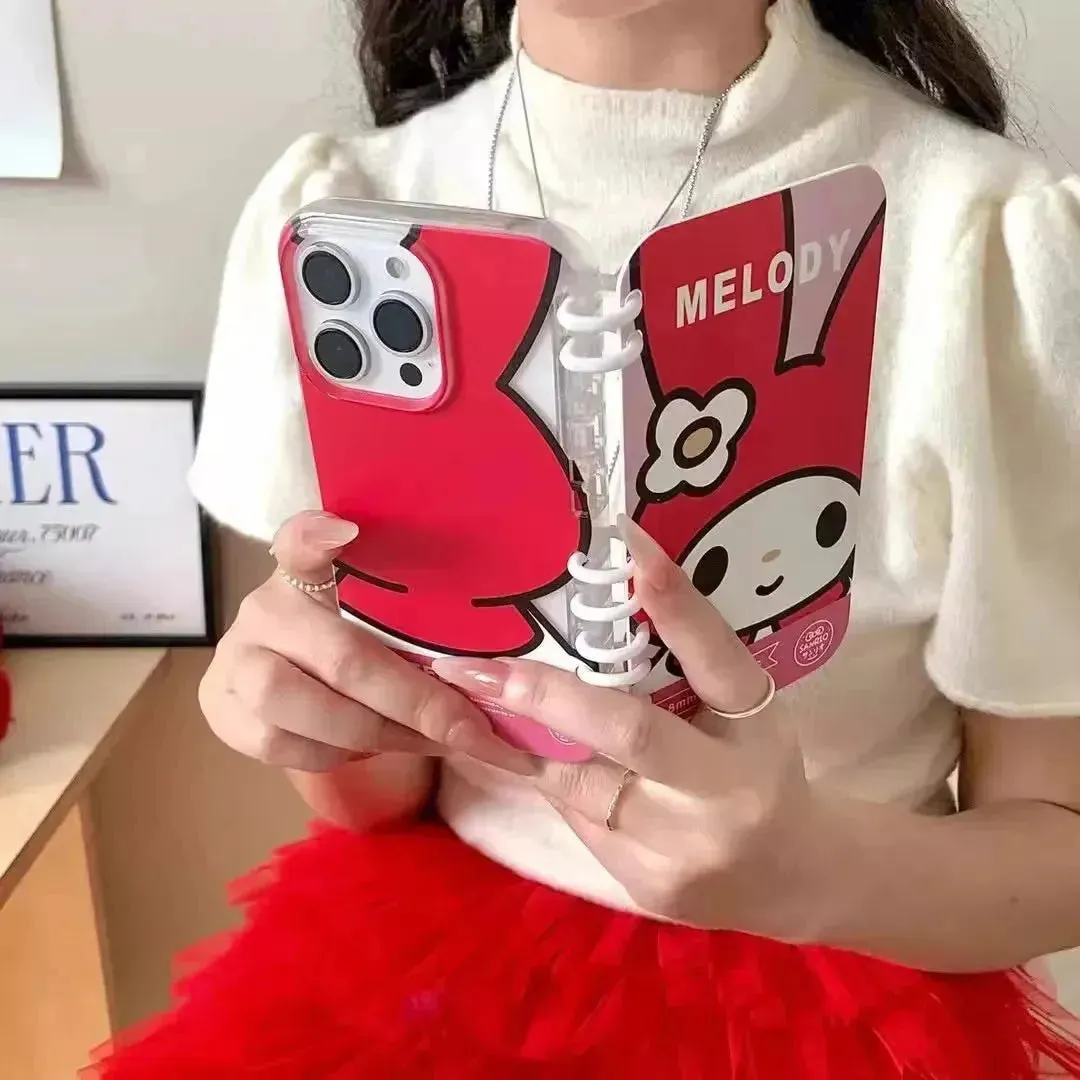 Sanrio Flip Book Folding Case (For iPhones)