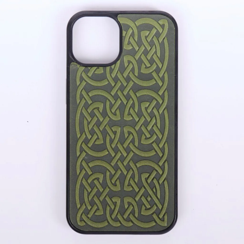 SECOND, iPhone 15 Case, Bold Celtic in Fern