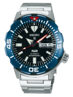 Seiko SRPE27K1 Prospex Monster PADI Special Edition Automatic Watch