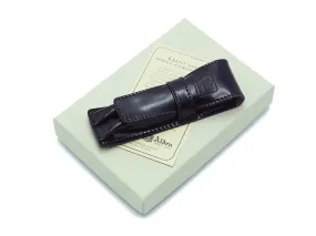 Shell Cordovan Pen Case - Black