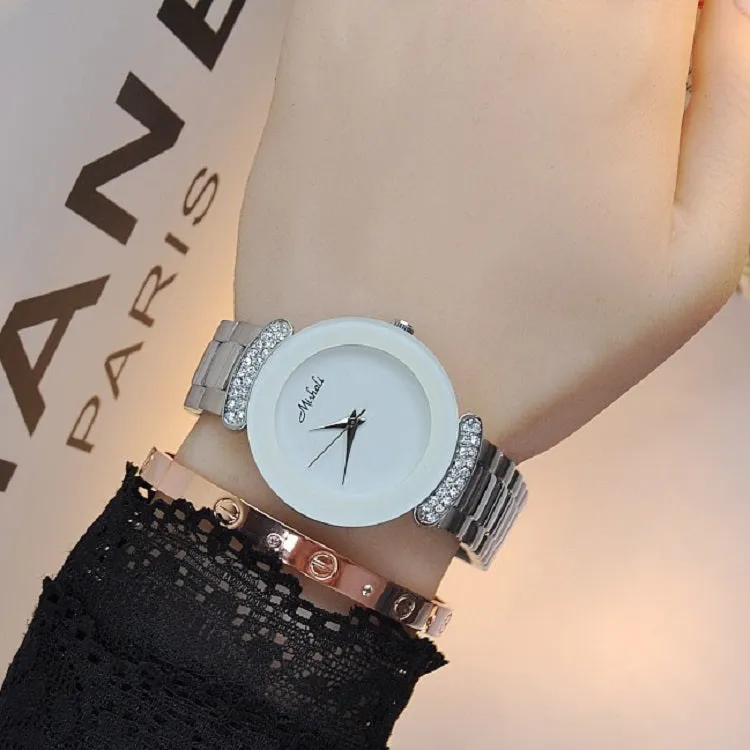 Simple Chassis Stainless Steel Strap Women's Watch