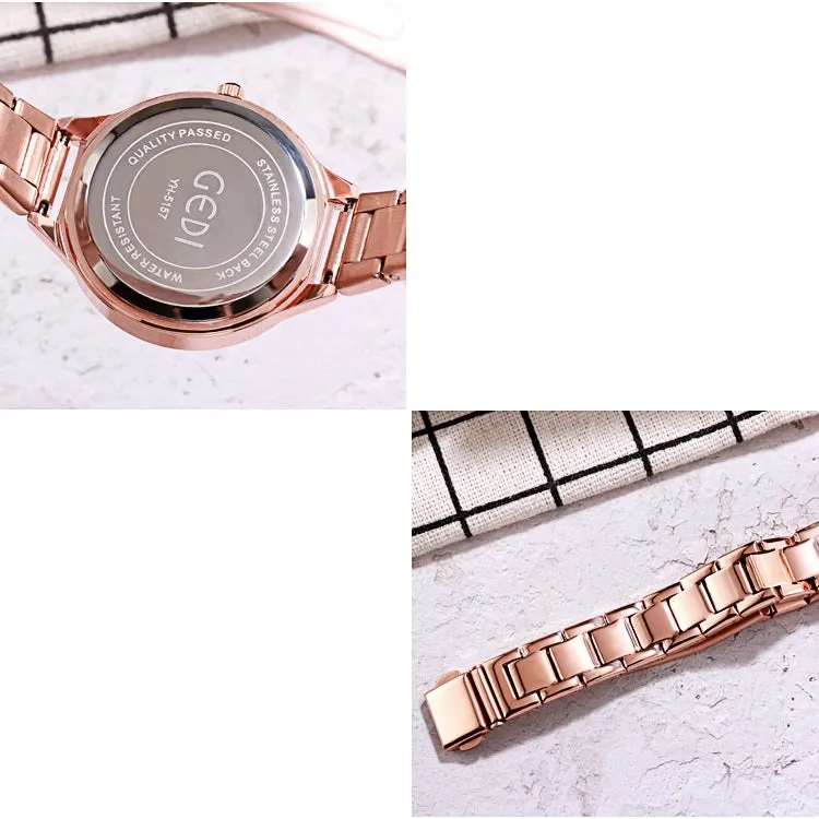 Simple Large Dial Bracelet Women's Watch