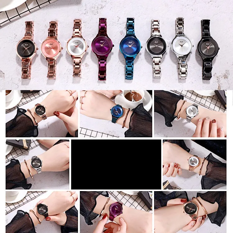 Simple Large Dial Bracelet Women's Watch