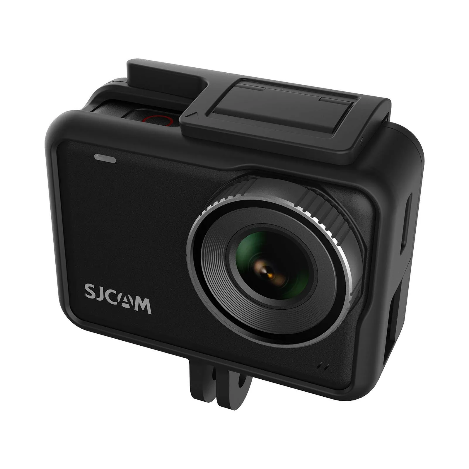 SJCAM SJ10X 4K/24FPS 16MP High-Definition Action Camera Sport Camera with 2.33 Inch Large Touch-Screen EIS Image Stabilization WiFi Remote Control 10M Waterproof for Live Stream Vlog Shooting