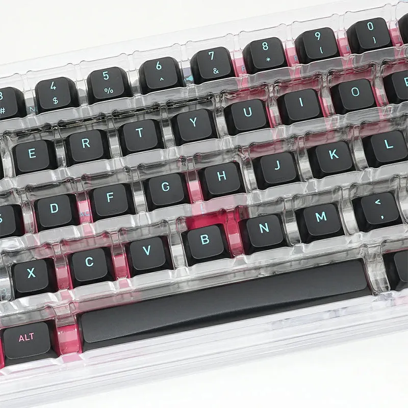 SKYLOONG Miami Night GK6 Profile ANSI/ISO Keycap Set 157 Keys